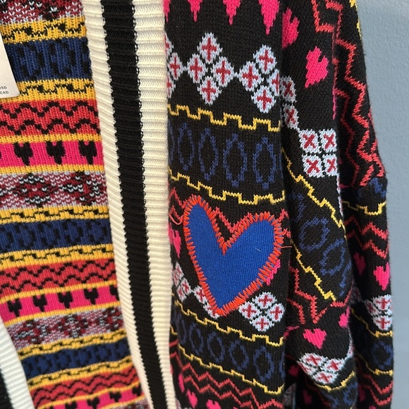 New NWT By Anthropologie Printed Duster Cardigan Sweater - Picture 7 of 10